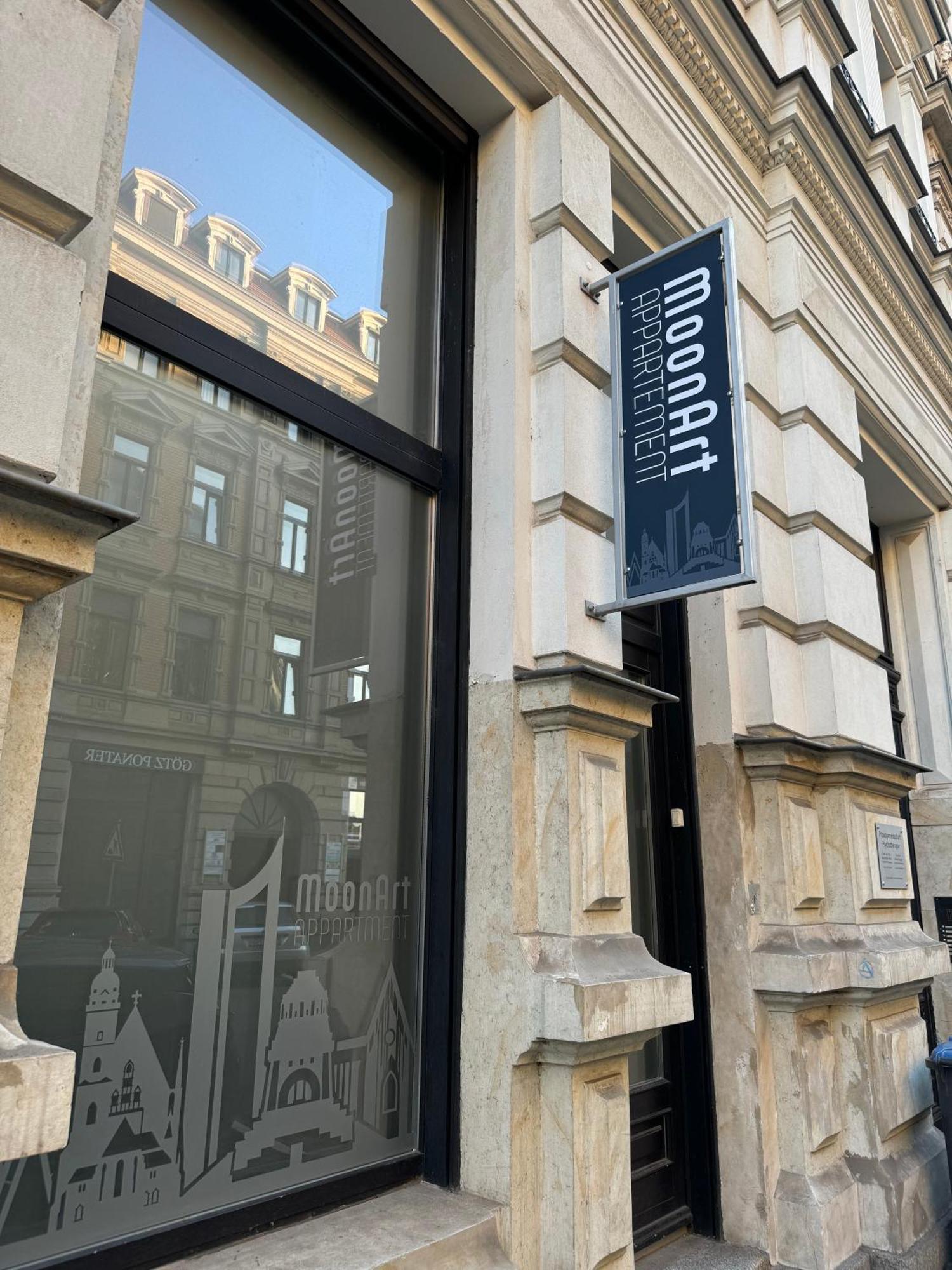 Appartment-Loft "Moonart" Leipzig-Zentrum 외부 사진